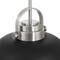 Hello Honey® Arte Black & Nickel Industrial Metal 2-Tone Ceiling Light